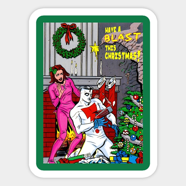 MADMAN Christmas Blast! Sticker by MICHAEL ALLRED